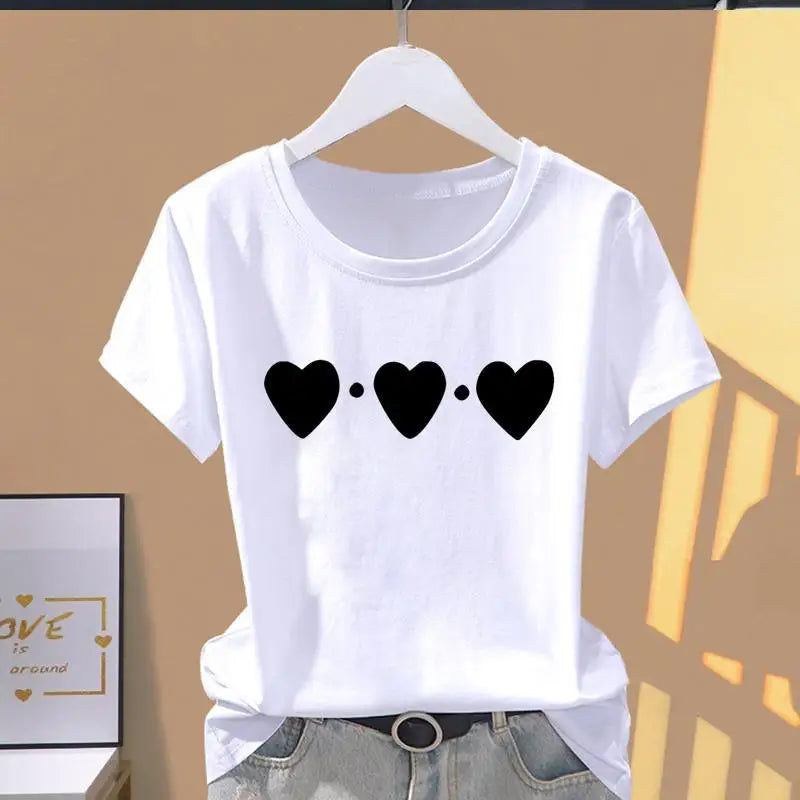 Modal Women Print Oversized T Shirt