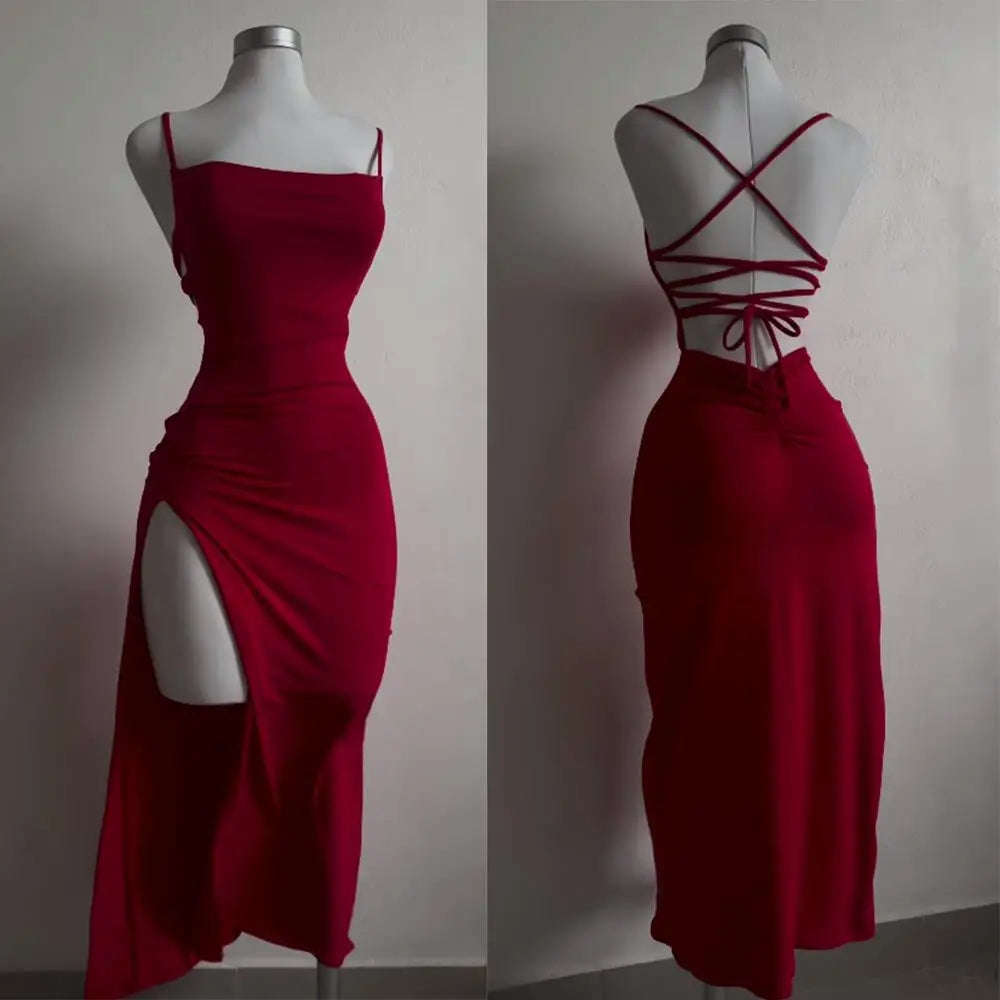 High Slit Occasion Dress