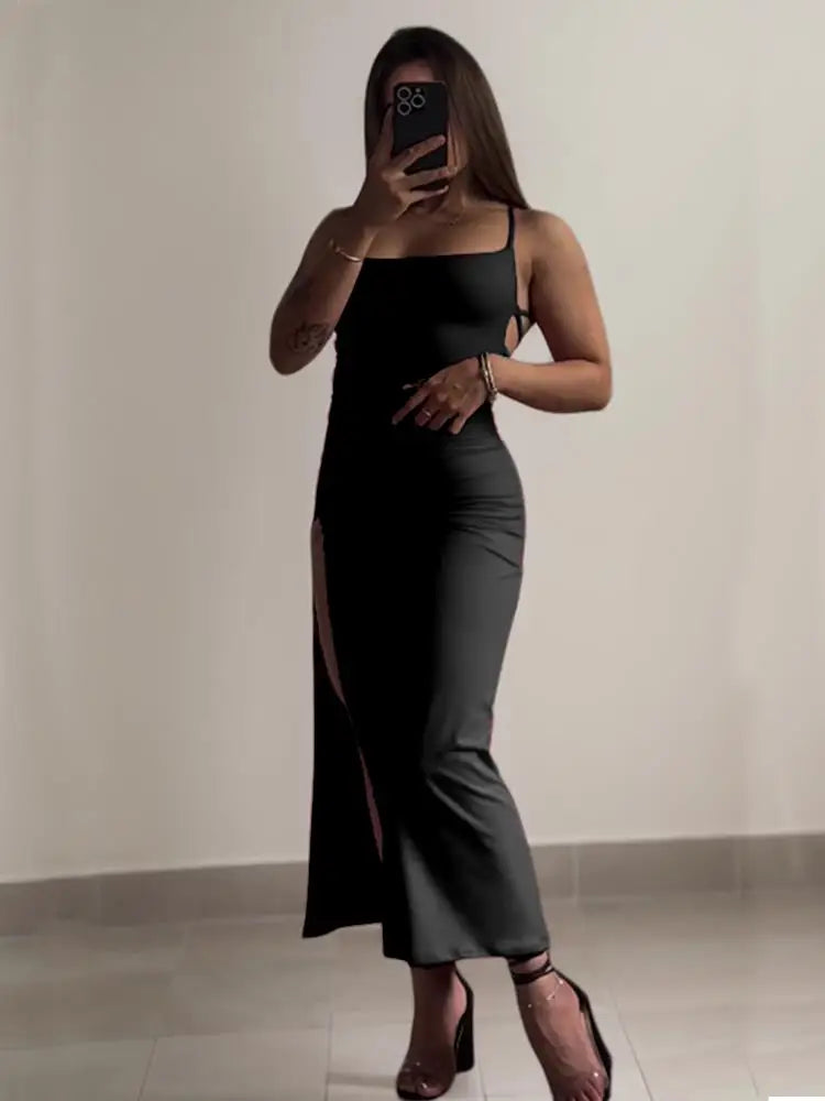 High Slit Occasion Dress