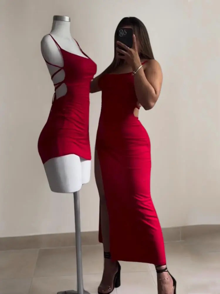 High Slit Occasion Dress