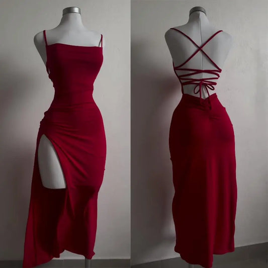 High Slit Occasion Dress