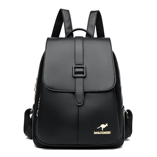 Leather Suit Backpack