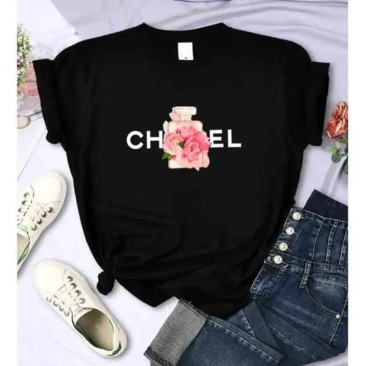 Summer Cotton Flower Tee